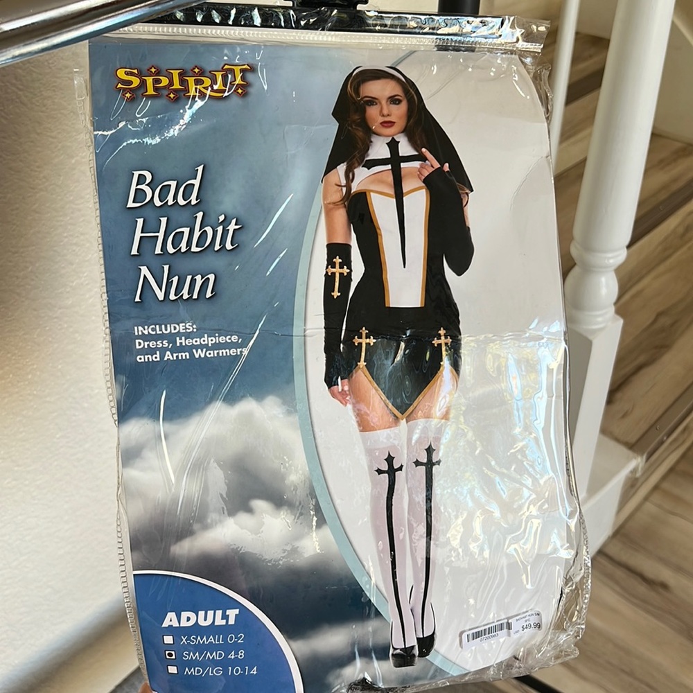 Nun Halloween costume